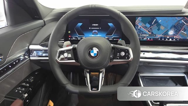 BMW 7 Series (G70) 2025 Черный из Кореи, фото 4