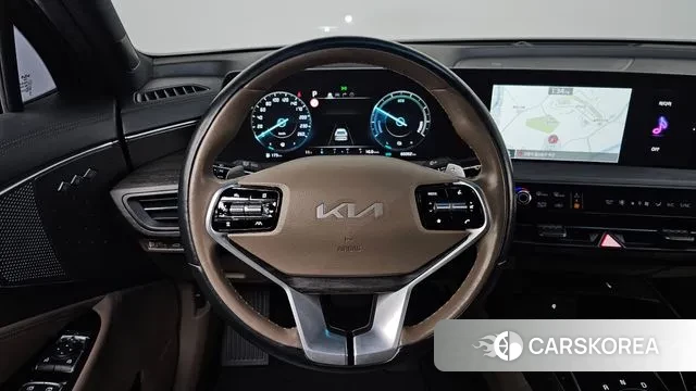 Kia K8 Hybrid 2021 Черный из Кореи, фото 4