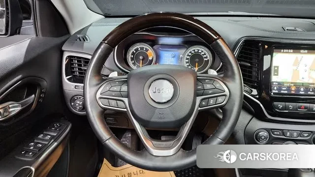 Jeep Cherokee (KL) 2021 Черный из Кореи, фото 4