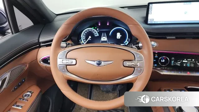 Genesis GV70 2021 Синий из Кореи, фото 4