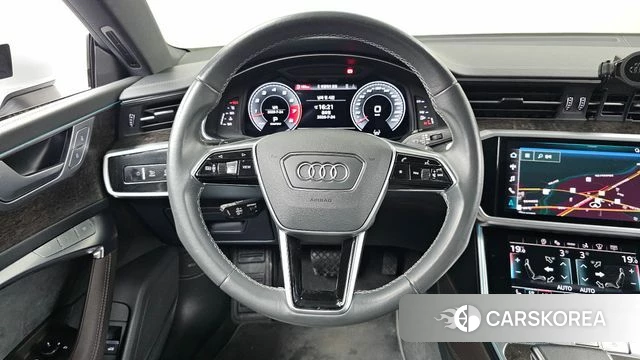 Audi A7 (4K) 2021 Белый из Кореи, фото 4