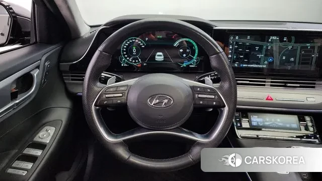 Hyundai The New Grandeur IG Hybrid 2020 Черный из Кореи, фото 4