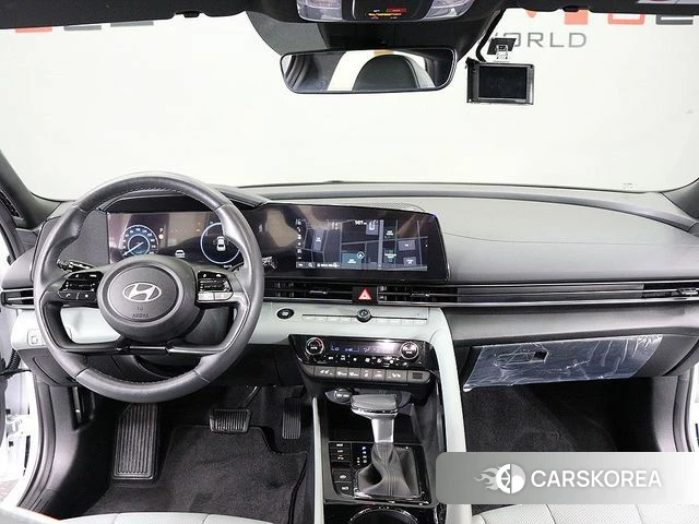 Hyundai The New Avante Hybrid (CN7) 2024 Белый из Кореи, фото 4