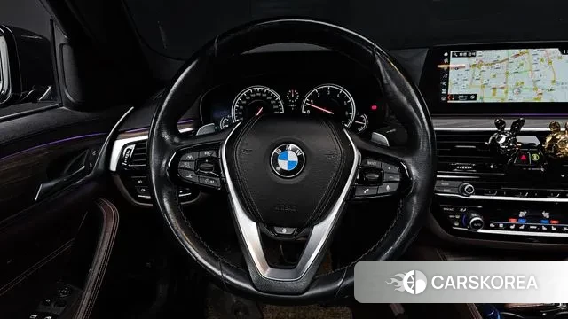 BMW 5 Series (G30) 2018 Черный из Кореи, фото 4