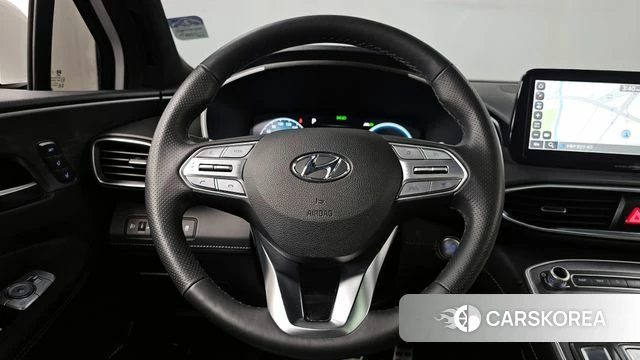 Hyundai The New Santa Fe 2021 Белый из Кореи, фото 4