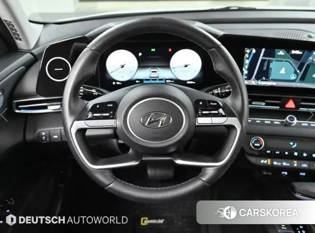 Hyundai Avante (CN7) 2021 Белый из Кореи, фото 4