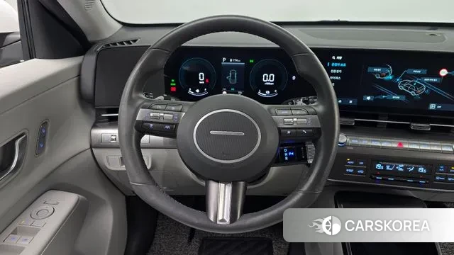 Hyundai Kona Hybrid (SX2) 2023 Белый из Кореи, фото 4