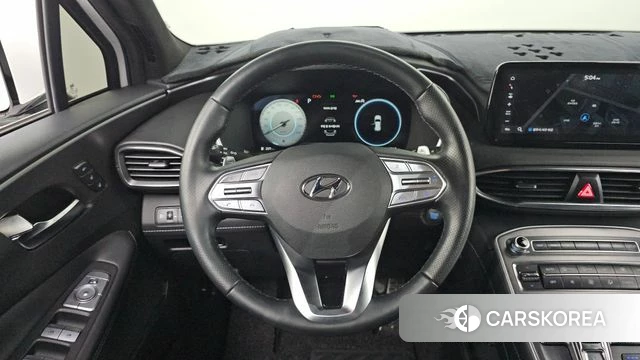 Hyundai The New Santa Fe 2021 Белый из Кореи, фото 4