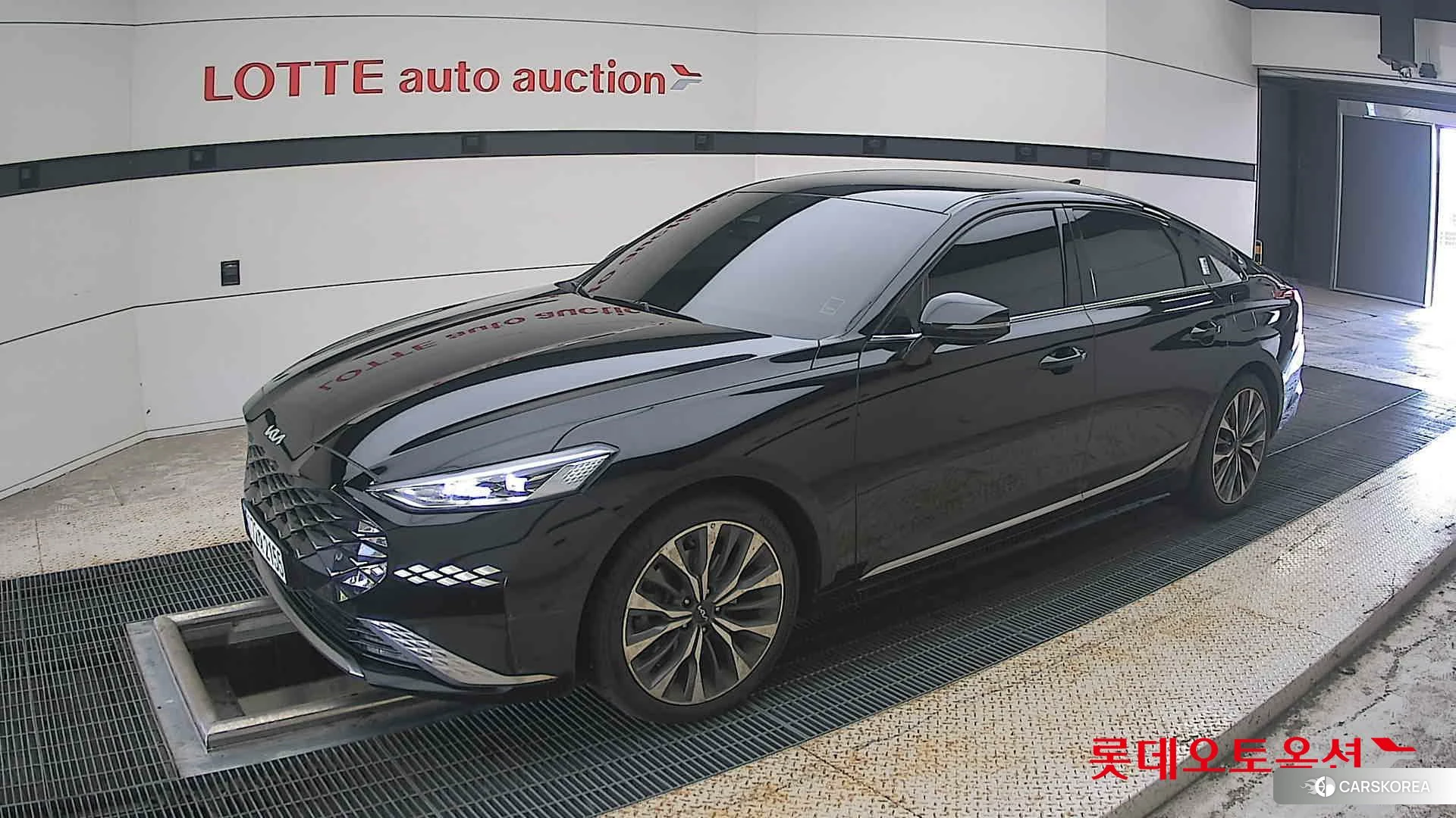 Kia K8 2023 Aurora Black Pearl из Кореи, фото 4