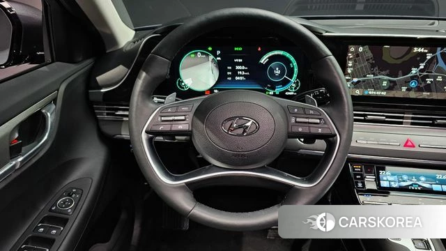 Hyundai The New Grandeur IG Hybrid 2021 Серый из Кореи, фото 4