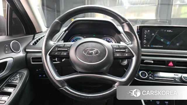 Hyundai Sonata Hybrid (DN8) 2019 Черный из Кореи, фото 4