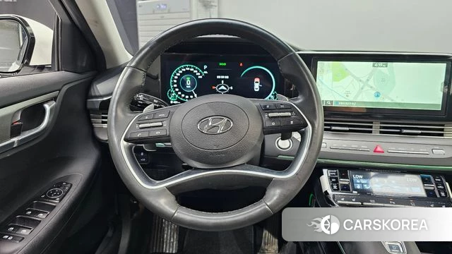 Hyundai The New Grandeur IG Hybrid 2021 Белый из Кореи, фото 4