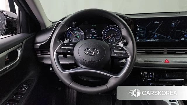 Hyundai The New Grandeur IG Hybrid 2021 Черный из Кореи, фото 4