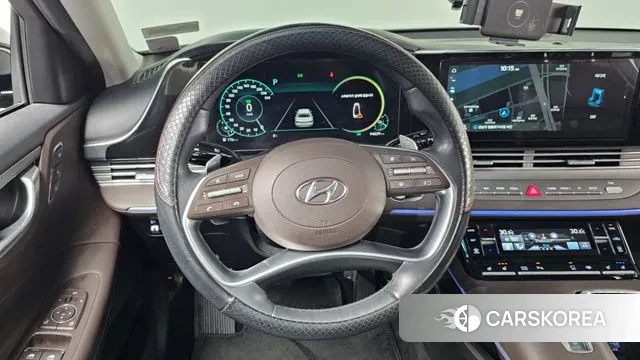 Hyundai The New Grandeur IG Hybrid 2020 Серый из Кореи, фото 4