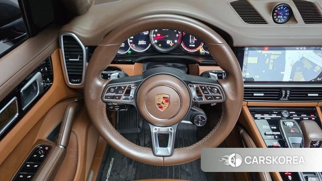 Porsche Cayenne (PO536) 2020 Черный из Кореи, фото 4