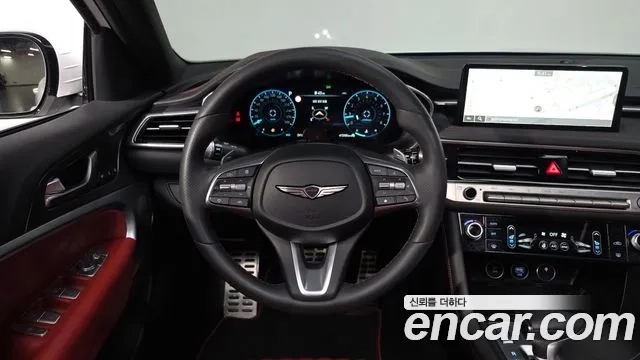 Genesis The New G70 2023 Белый из Кореи, фото 4