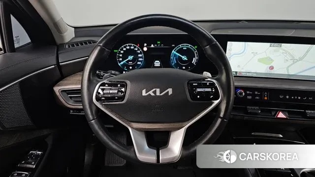 Kia K8 Hybrid 2022 Серый из Кореи, фото 4