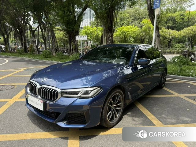 BMW 5 series PHEV 2021 Синий из Китая, фото 4
