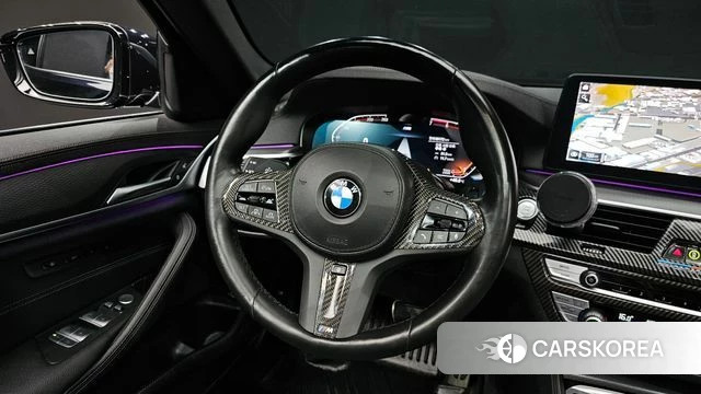 BMW 5 Series (G30) 2023 Синий из Кореи, фото 4