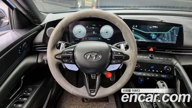 Hyundai Avante (CN7) 2021 Небесно-голубой из Кореи, фото 4