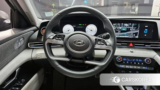 Hyundai Avante Hybrid (CN7) 2022 Серый из Кореи, фото 4