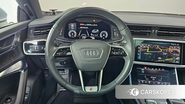 Audi A7 (4K) 2020 Серебристо-серый из Кореи, фото 4