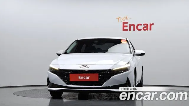 Hyundai Avante (CN7) 2021 Белый из Кореи, фото 4