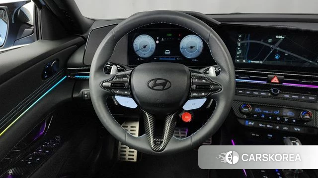 Hyundai The New Avante (CN7) 2024 Небесно-голубой из Кореи, фото 4