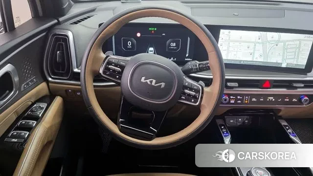 Kia The New Sorento 4th Generation 2023 Белый из Кореи, фото 4