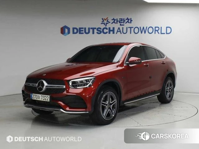 Mercedes-Benz GLC-Class X253 2021 Красный из Кореи, фото 4