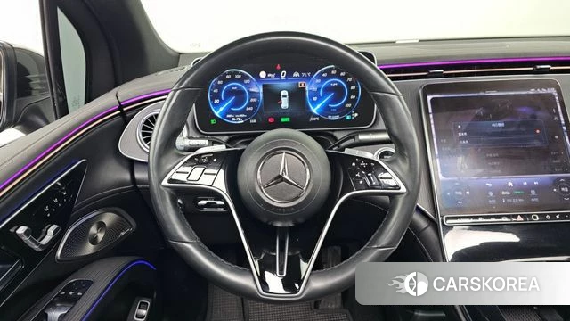 Mercedes-Benz EQS SUV X296 2023 Черный из Кореи, фото 4