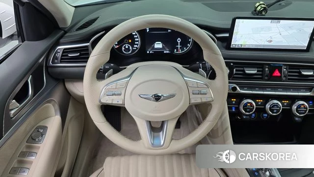 Genesis The New G70 2021 Белый из Кореи, фото 4