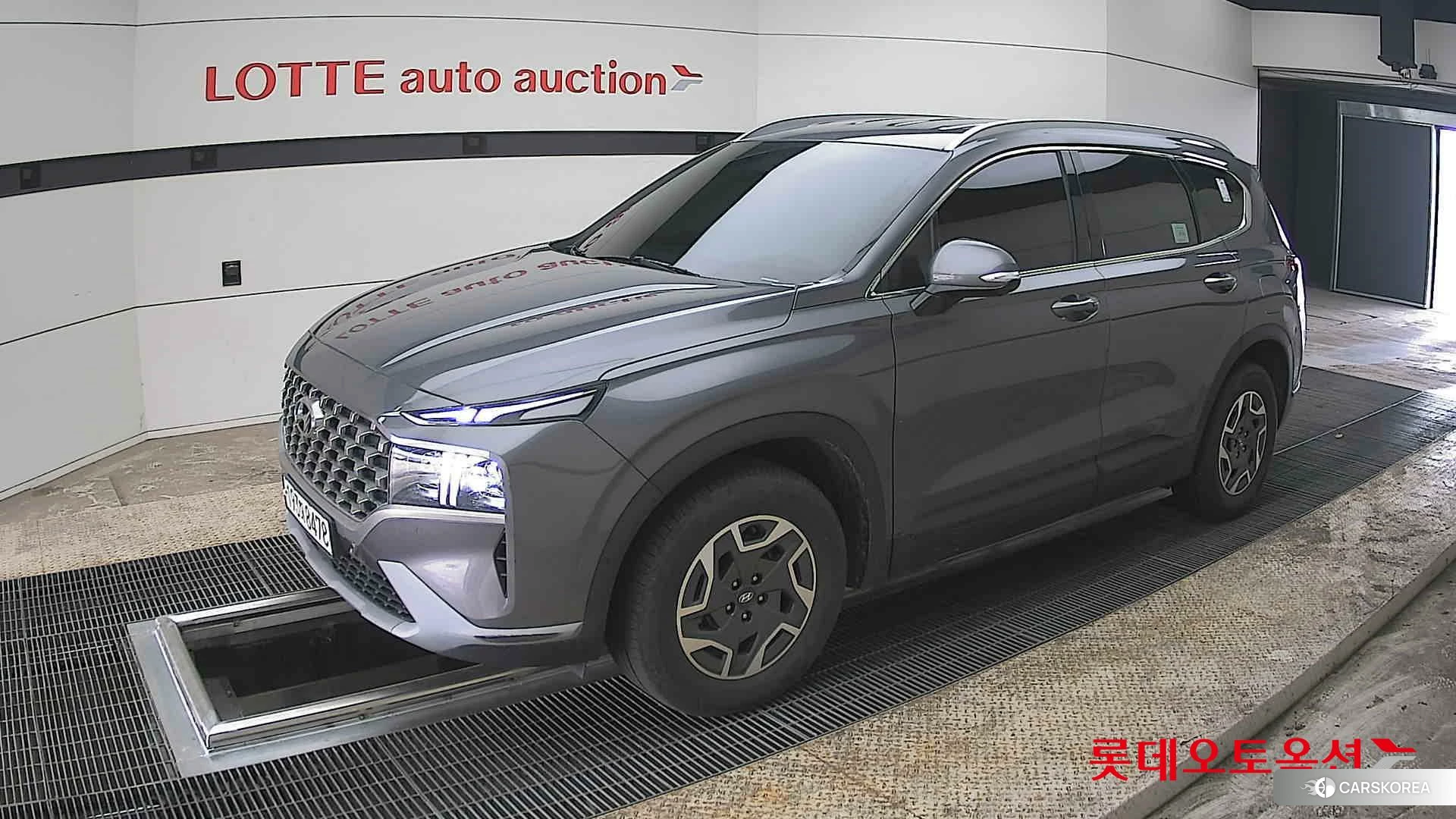 Hyundai Santa Fe Hybrid 2023 Magnetic Grey Metallic из Кореи, фото 4