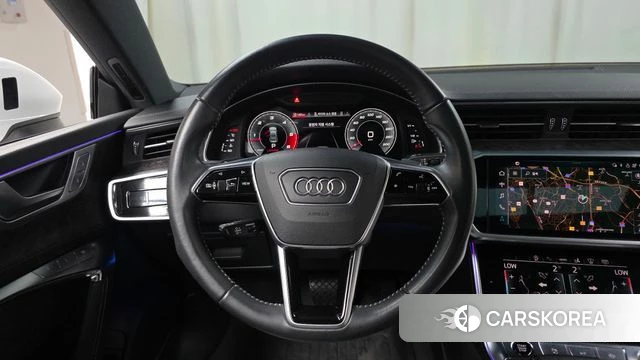 Audi A7 (4K) 2021 Белый из Кореи, фото 4