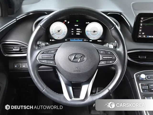 Hyundai The New Santa Fe 2021 Серебристо-серый из Кореи, фото 4