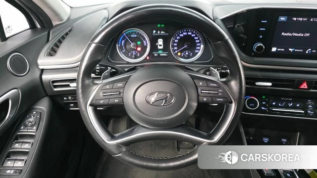 Hyundai Sonata Hybrid (DN8) 2022 Белый из Кореи, фото 4