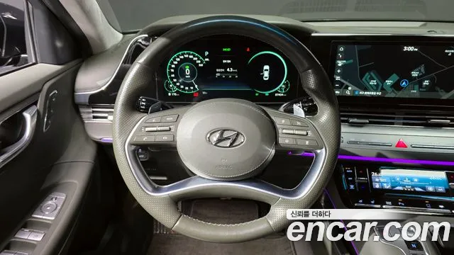 Hyundai The New Grandeur IG Hybrid 2021 Серый из Кореи, фото 4