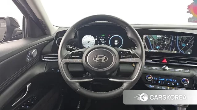 Hyundai The New Avante (CN7) 2024 Черный из Кореи, фото 4