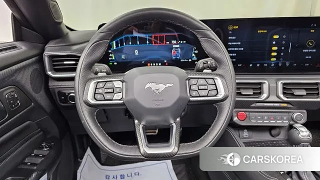 Ford Mustang 7th Generation 2024 Черный из Кореи, фото 4