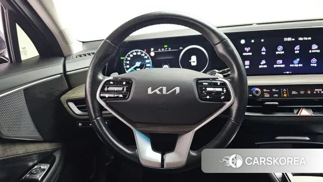 Kia K8 Hybrid 2022 Синий из Кореи, фото 4