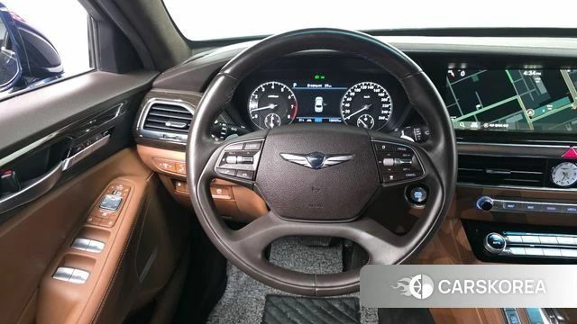 Genesis G90 2019 Синий из Кореи, фото 4
