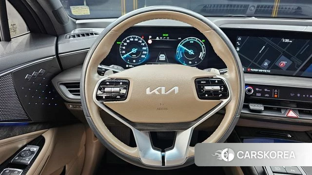 Kia K8 Hybrid 2022 Черный из Кореи, фото 4