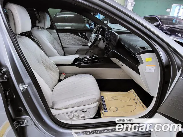 Kia K8 Hybrid 2022 Серебристо-серый из Кореи, фото 4