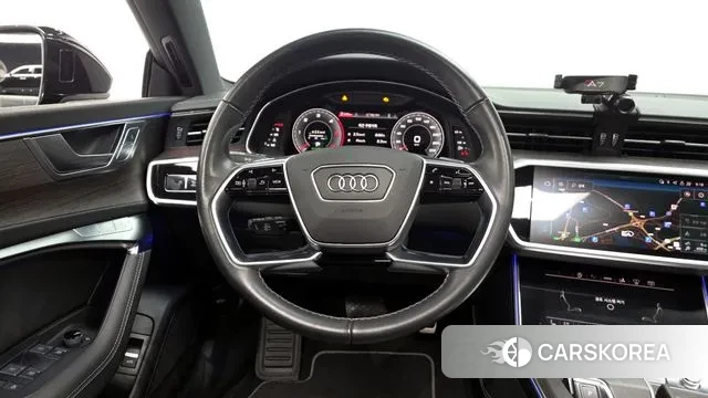 Audi A7 (4K) 2022 Черный из Кореи, фото 4