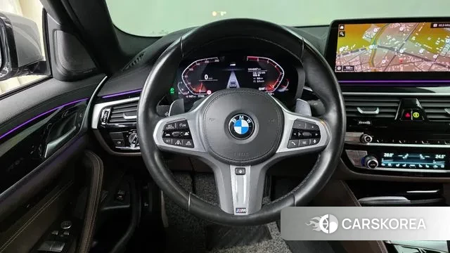 BMW 5 Series (G30) 2022 Серый из Кореи, фото 4