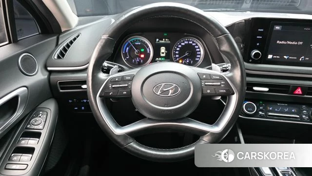 Hyundai Sonata Hybrid (DN8) 2022 Черный из Кореи, фото 4