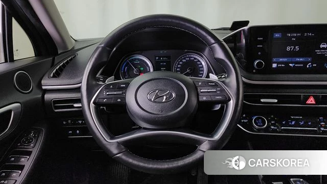 Hyundai Sonata Hybrid (DN8) 2022 Серебристо-серый из Кореи, фото 4
