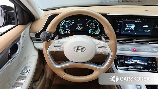 Hyundai The New Grandeur IG 2021 Черный из Кореи, фото 4