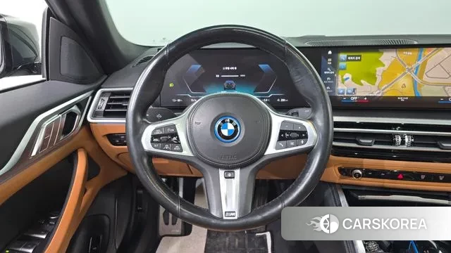 BMW i4 2022 Зеленый из Кореи, фото 4