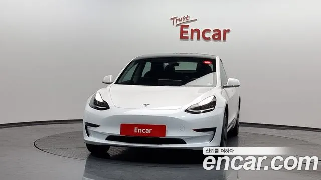 Tesla Model 3 2020 Белый из Кореи, фото 4